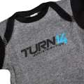 Picture of Turn 14 Distribution Baby Onesie - Grey