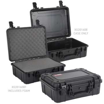 Picture of Go Rhino XVenture Gear Hard Case w-Foam - Large 20in- - Lockable - IP67 - Tex- Black