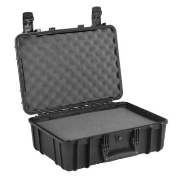 Picture of Go Rhino XVenture Gear Hard Case w-Foam - Medium 18in- - Lockable - IP67 - Tex- Black