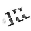 Picture of Go Rhino 16-23 Toyota Tacoma DC 4dr Brackets for Dominator Xtreme Frame Slider - Tex- Blk