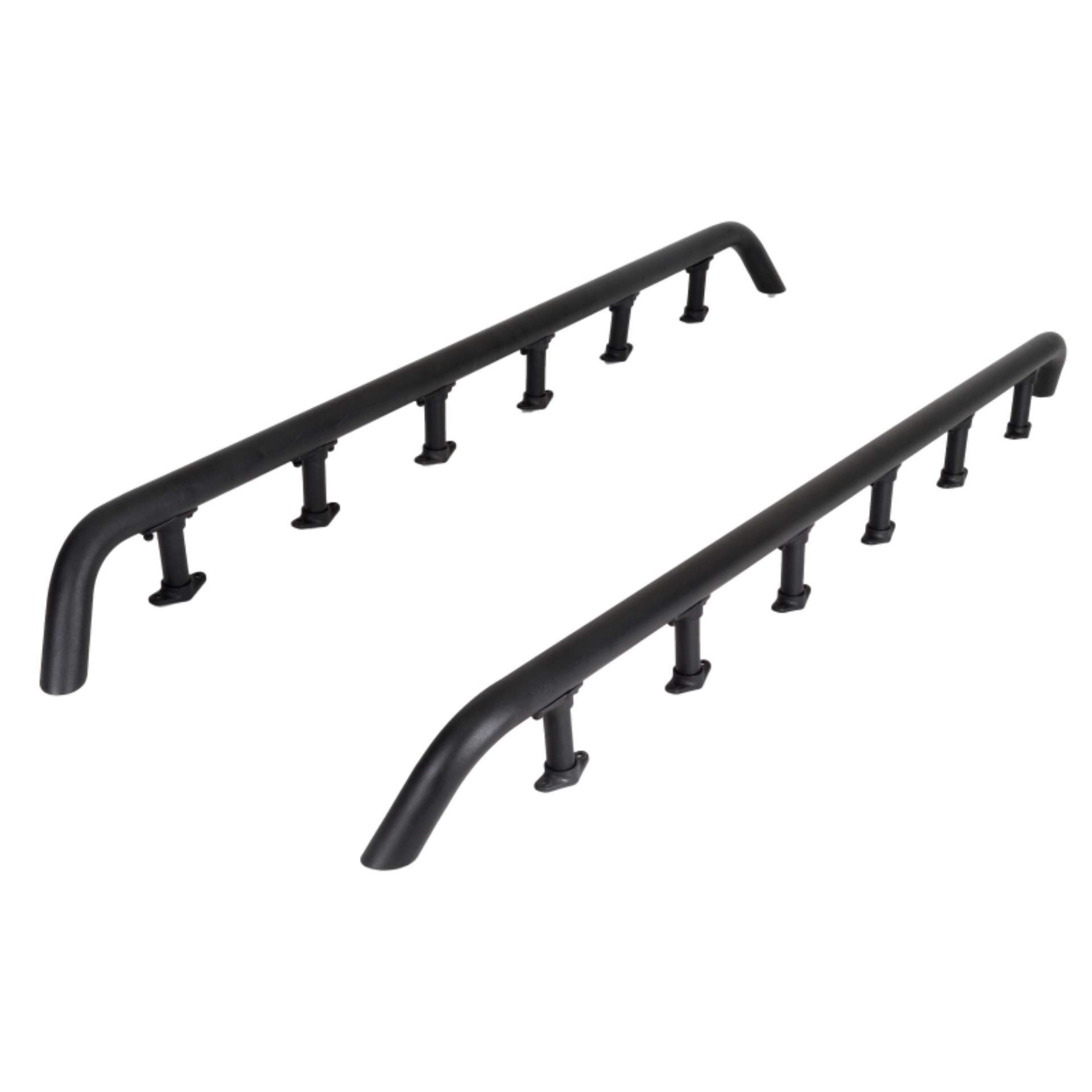 Picture of Go Rhino SRM500 Dual Rail Kit For 75in- Long Rack - Tex- Blk Rails ONLY - Req- Platform