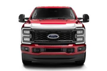 Picture of AVS 23-24 Ford F-250 Super Duty-F-350 Super Duty-F-450 Super Duty Aeroskin Hood Protector - Chrome