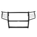 Picture of Go Rhino 21-24 Ford F-150 3100 Series StepGuard Center Grille + Brush Guards - Tex- Blk