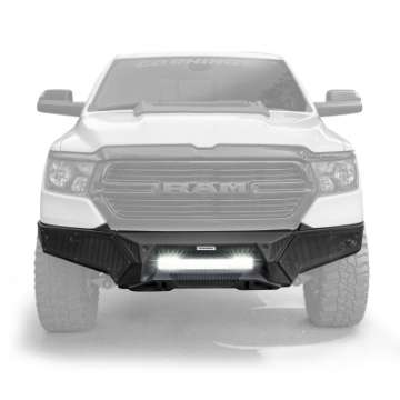 Picture of Go Rhino 19-24 Ram 1500 Excl- Rebel-Warlock-TRX Element Front Bumper w-Pwr Bar - Tex- Blk