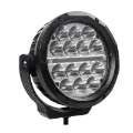 Picture of Go Rhino Xplor Bright Series Round LED Driving Light Kit w-DRL Surface Mount 6in - Blk 2 pc