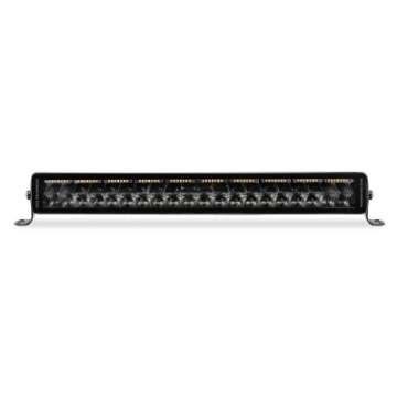 Picture of Go Rhino Xplor Blackout Combo Series Dbl Row LED Light Bar w-Amber Side-Track Mount 21-5in- - Blk