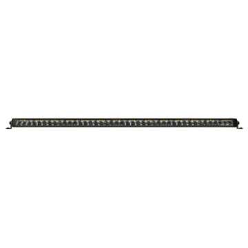 Picture of Go Rhino Xplor Blackout Combo Series Sgl Row LED Light Bar w-Amber Side-Track Mount 39-5in- - Blk