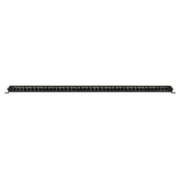 Picture of Go Rhino Xplor Blackout Combo Series Sgl Row LED Light Bar w-Amber Side-Track Mount 39-5in- - Blk