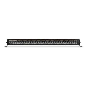 Picture of Go Rhino Xplor Blackout Combo Series Dbl Row LED Light Bar w-Amber Side-Track Mount 32in- - Blk