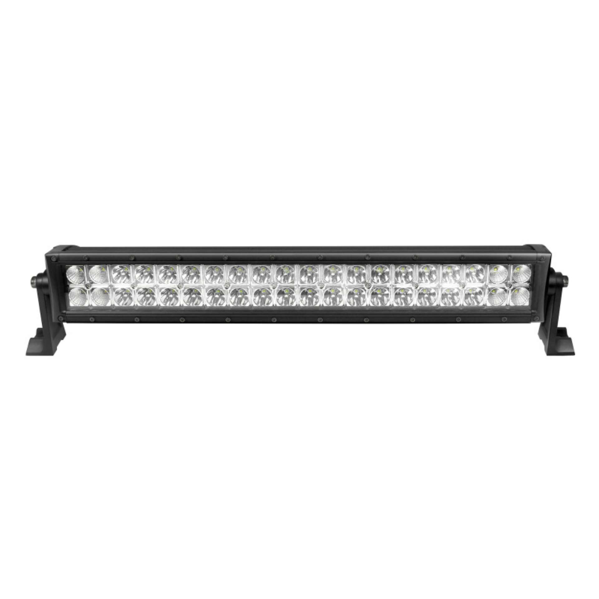 Picture of Go Rhino Xplor Bright Series Dbl Row LED Light Bar Side-Track Mount 21-5in- - Blk