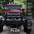 Picture of Go Rhino Xplor Bright Series Sgl Row LED Light Bar Side-Track Mount 20-5in- - Blk