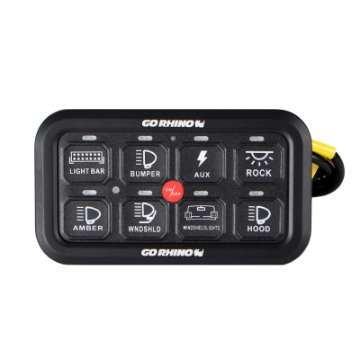 Picture of Go Rhino Xplor 8 Channel Switch Controller - Blk