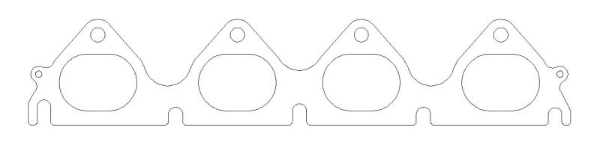 Picture of Cometic 94-00 Honda All B Series Exhaust Manifold Gasket -030 inch MLS 1-850 inch X 1-340 inch Port