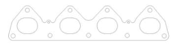 Picture of Cometic Honda All H22S 92-01 -030 inch MLS Exhaust Manifold Gasket 1-770 inch X 1-380 inch Port