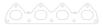 Picture of Cometic Honda All H22S 92-01 -030 inch MLS Exhaust Manifold Gasket 1-770 inch X 1-380 inch Port