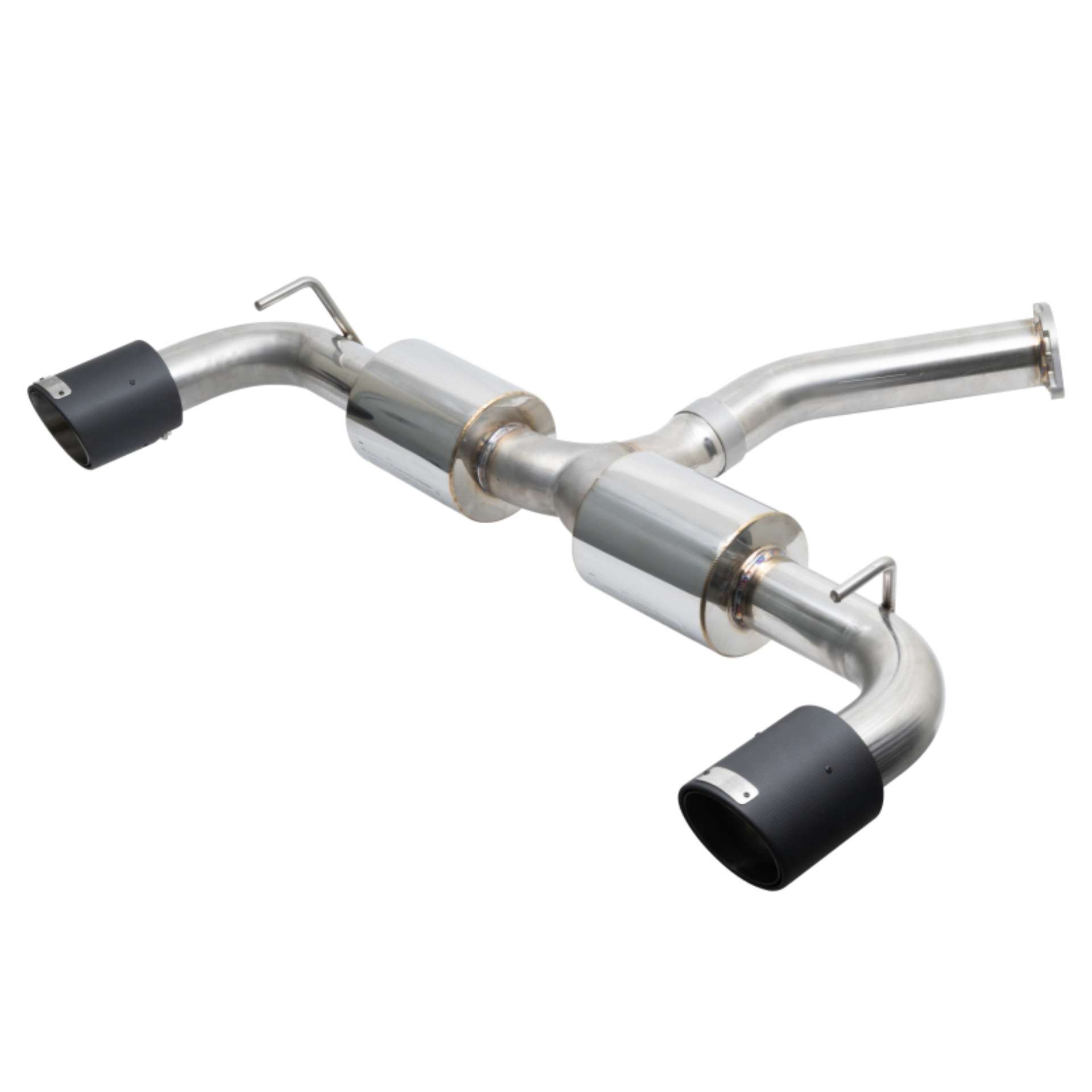 Picture of Injen 19-22 Hyundai Veloster N L4 2-0L Turbo Performance SS Axle Back Exhaust System - Carbon Tips