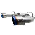 Picture of Injen 19-22 Hyundai Veloster N L4 2-0L Turbo Performance SS Axle Back Exhaust System - Burnt Ti Tips