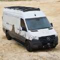 Picture of Westin 19-23 Mercedes-Benz Sprinter 144in WB Mesa Roof Rack - Textured Black