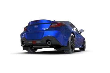 Picture of Rally Armor 22-24 Subaru BRZ - Toyota GR86 Black UR Mud Flap w-Blue Logo