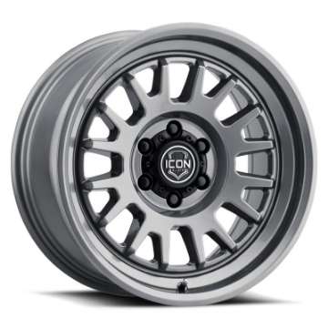 Picture of ICON Anza 17x8-5 5x5 -6mm Offset 4-5in BS 71-5mm Hub Bore Gun Metal Wheel