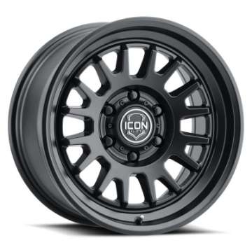 Picture of ICON Anza 17x8-5 6x135 +6mm Offset 5in BS 87-1mm Hub Bore Satin Black Wheel