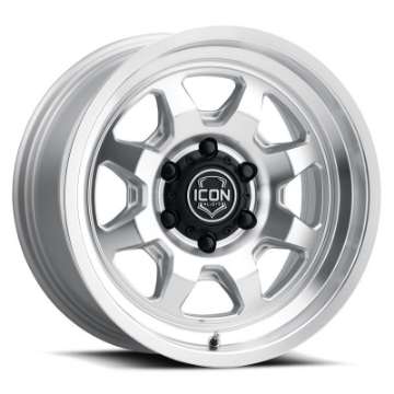 Picture of ICON Nuevo 17 X 8-5 5 X 5 6mm Offset 4-5in BS Silver Machined