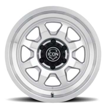 Picture of ICON Nuevo 17 X 8-5 5 X 5 6mm Offset 4-5in BS Silver Machined