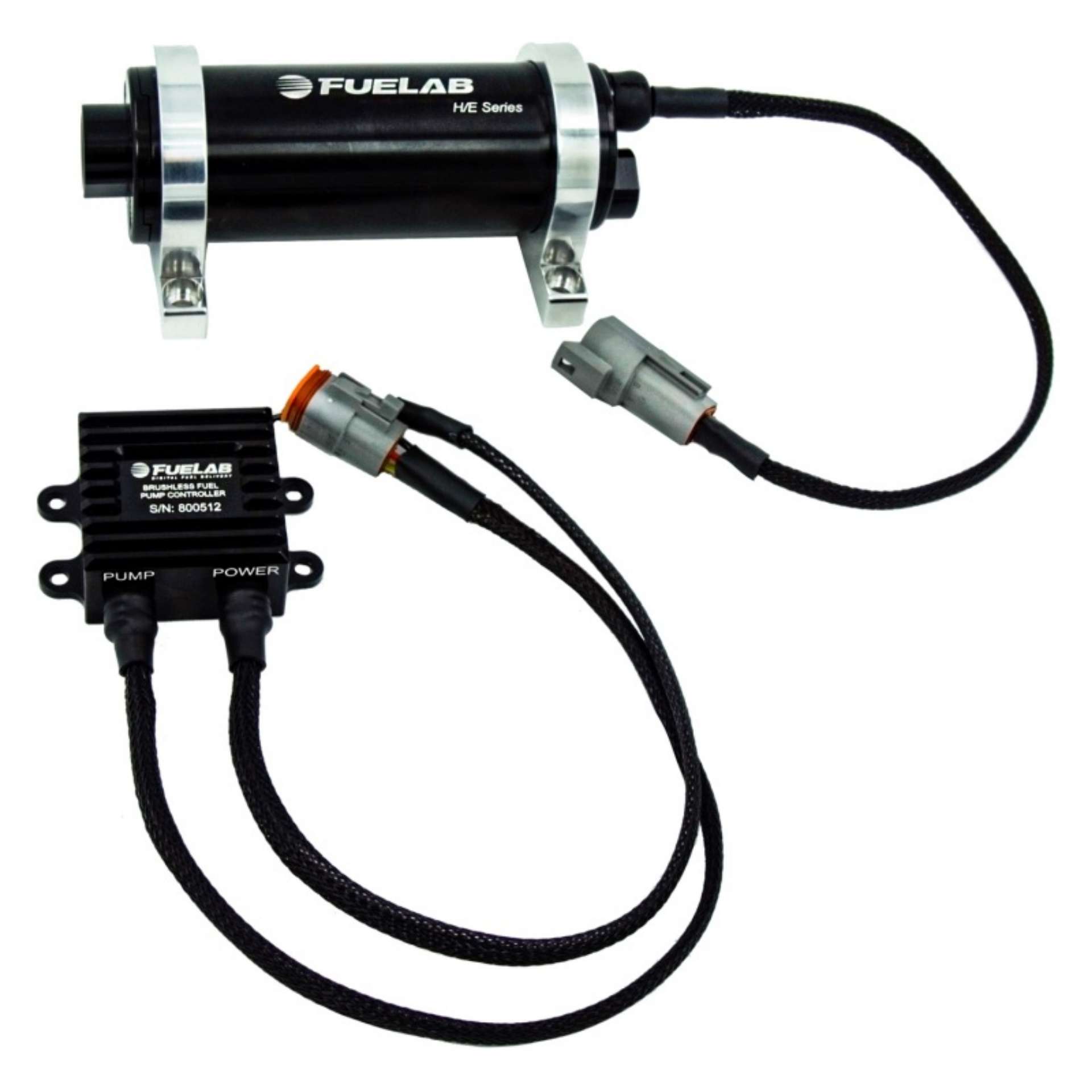 Picture of Fuelab High Efficiency EFI In-Line Twin Screw Fuel Pump - 625 HP