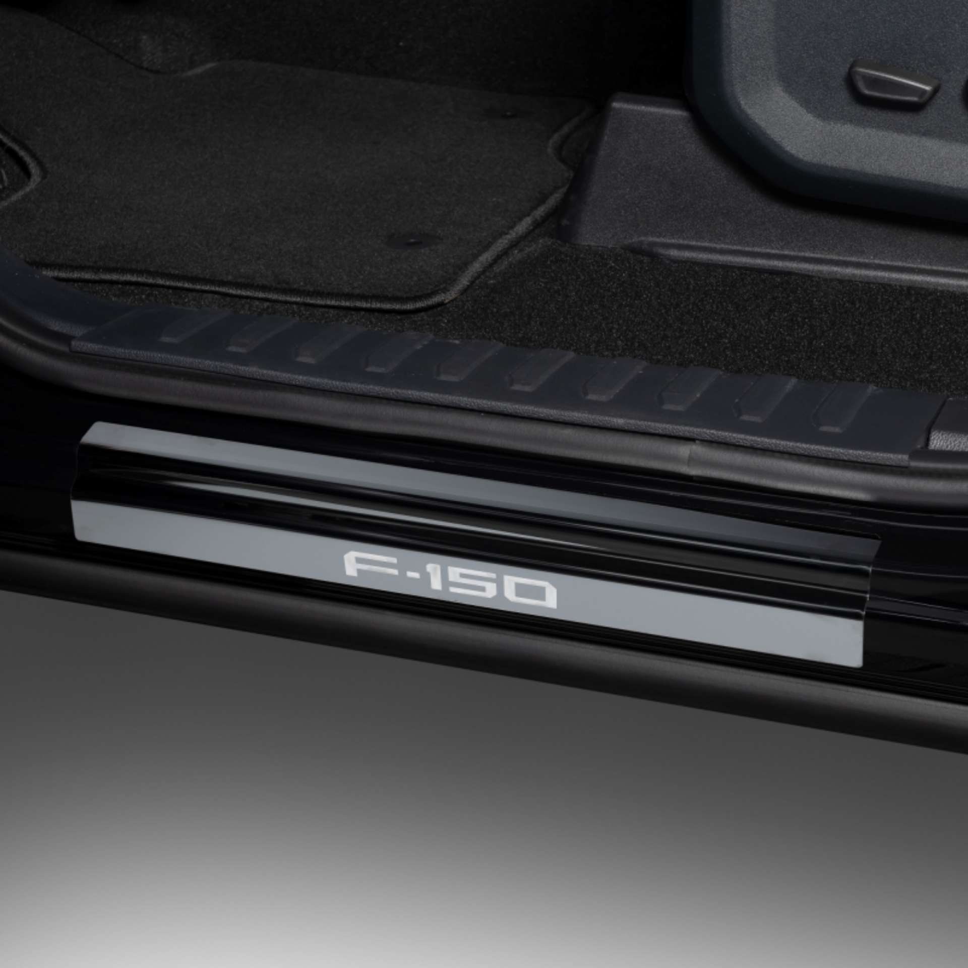 Picture of Putco 21-23 Ford Bronco w-Bronco Etching 4pcs Black Platinum Door Sills