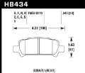 Picture of Hawk 02-03 WRX - 05-08 LGT D770 Performance Ceramic Street Rear Brake Pads