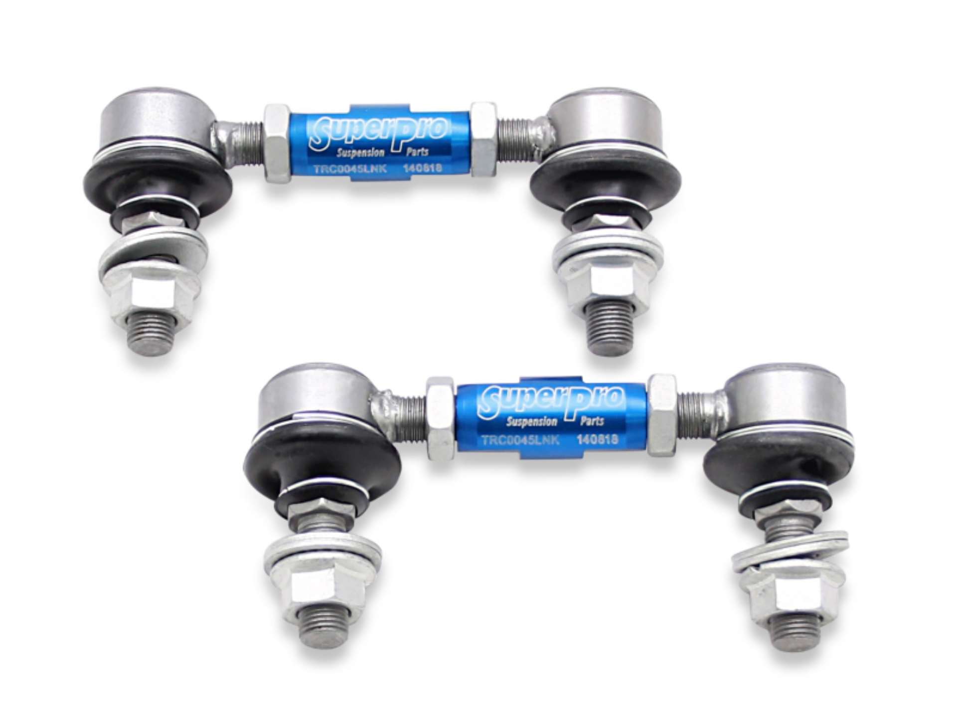 Picture of SuperPro 1997 Chevrolet Corvette 0 Front HD Adjustable End Link Set 12mm Studs 100mm-120mm Length