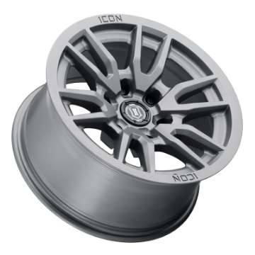 Picture of ICON Vector 6 17x8-5 6x5-5 25mm Offset 5-75in BS 95-1mm Bore Titanium Wheel