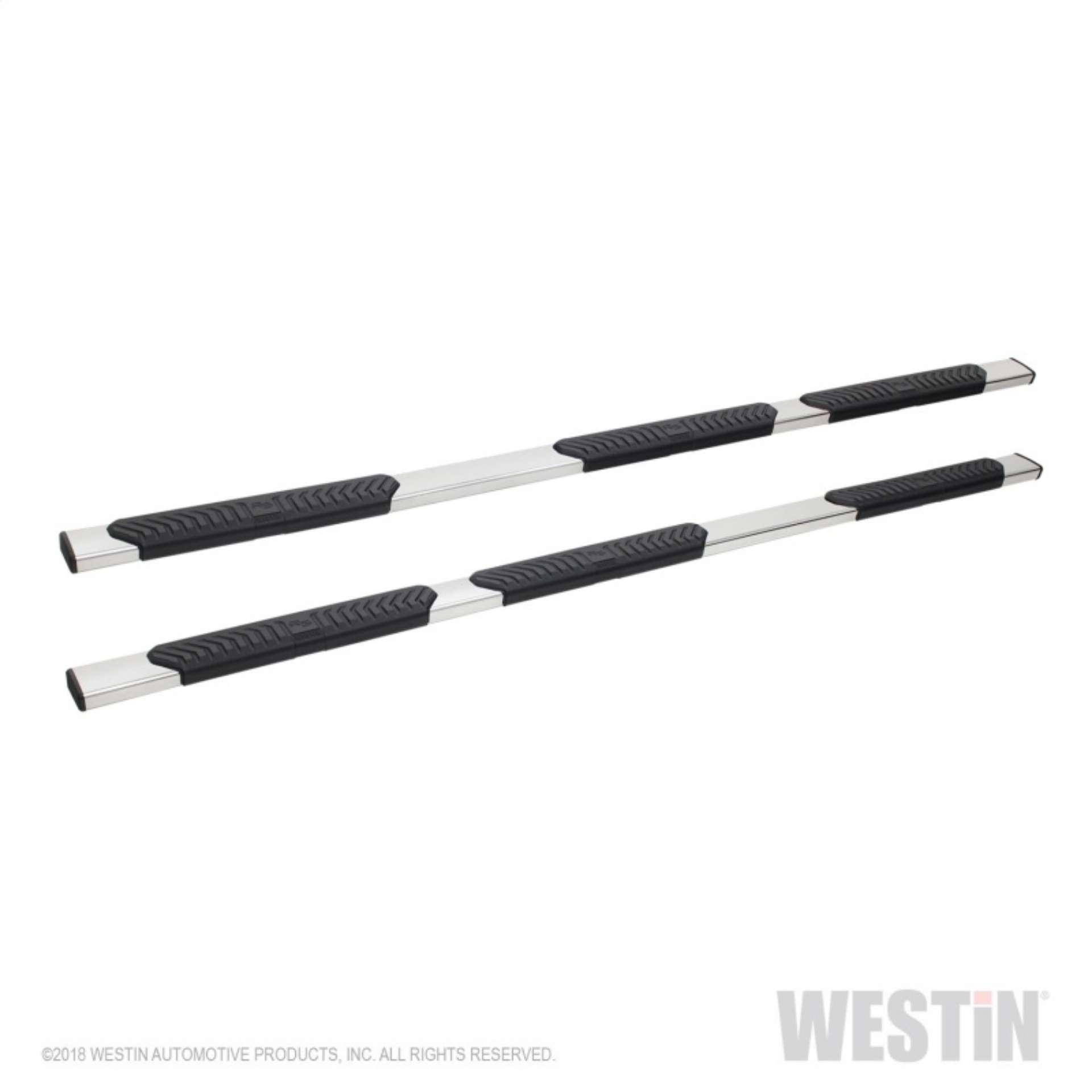 Picture of Westin 07-19 Chevy Silverado 2500-3500 Crew Cab w- 8ft Bed R5 M-Series Nerf Step Bars Excl- Dually