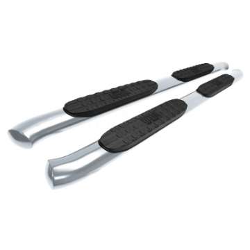 Picture of Westin 2022 Toyota Tundra Double Cab PRO TRAXX 4 Oval Nerf Step Bars - Stainless Steel