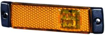 Picture of Hella 8645 Series 12V Amber Side Marker Lamp