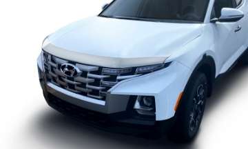 Picture of AVS 2022 Hyundai Santa Cruz Aeroskin Low Profile Hood Shield - Chrome