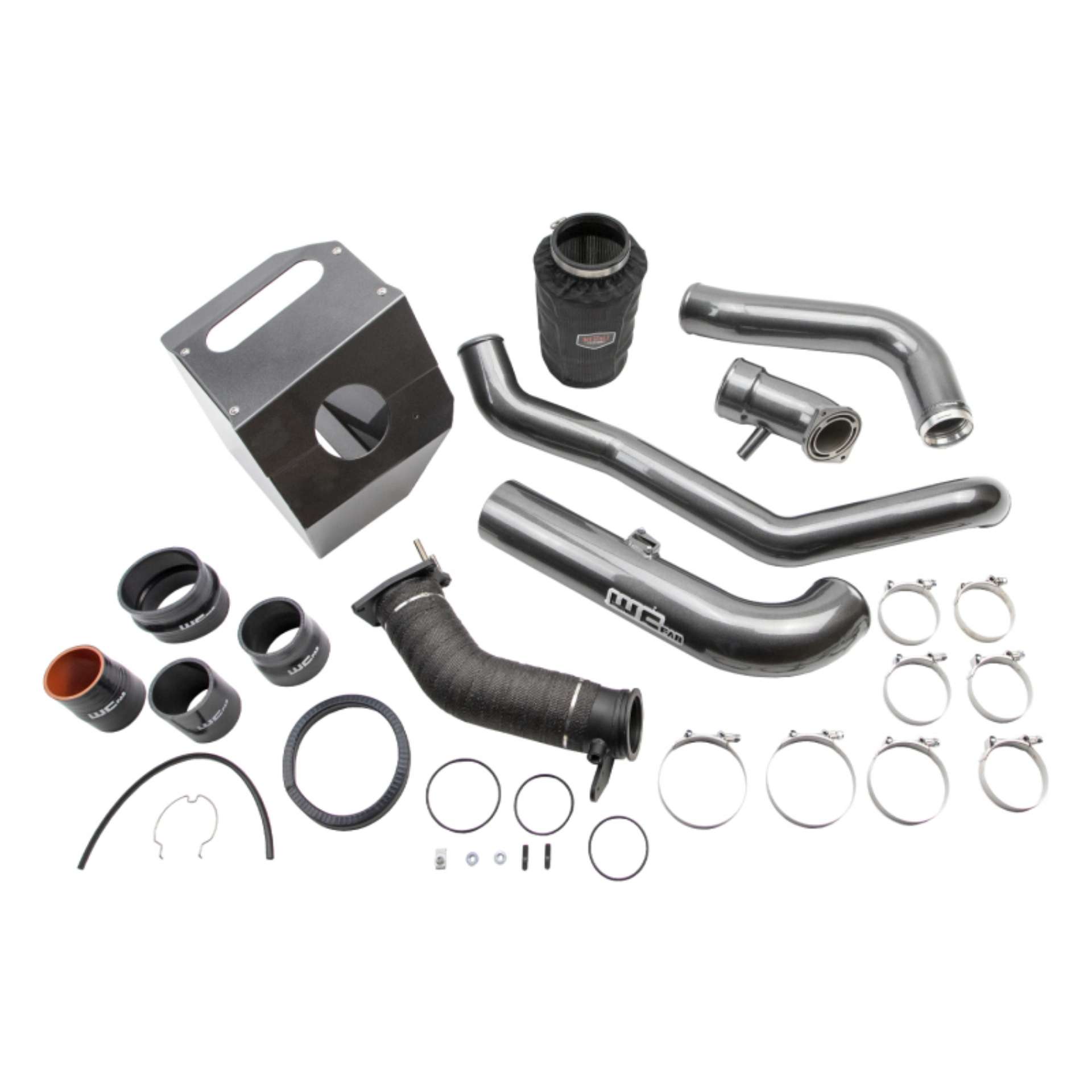 Picture of Wehrli 17-19 Chevrolet L5P Duramax High Flow Intake Bundle Kit - Gloss Black