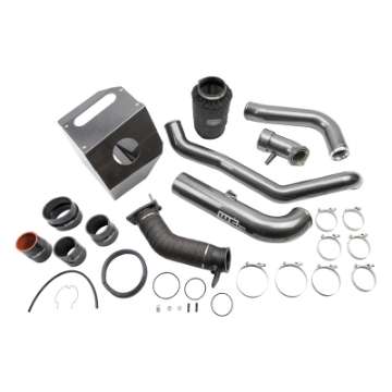 Picture of Wehrli 17-19 Chevrolet L5P Duramax High Flow Intake Bundle Kit - Gloss Black