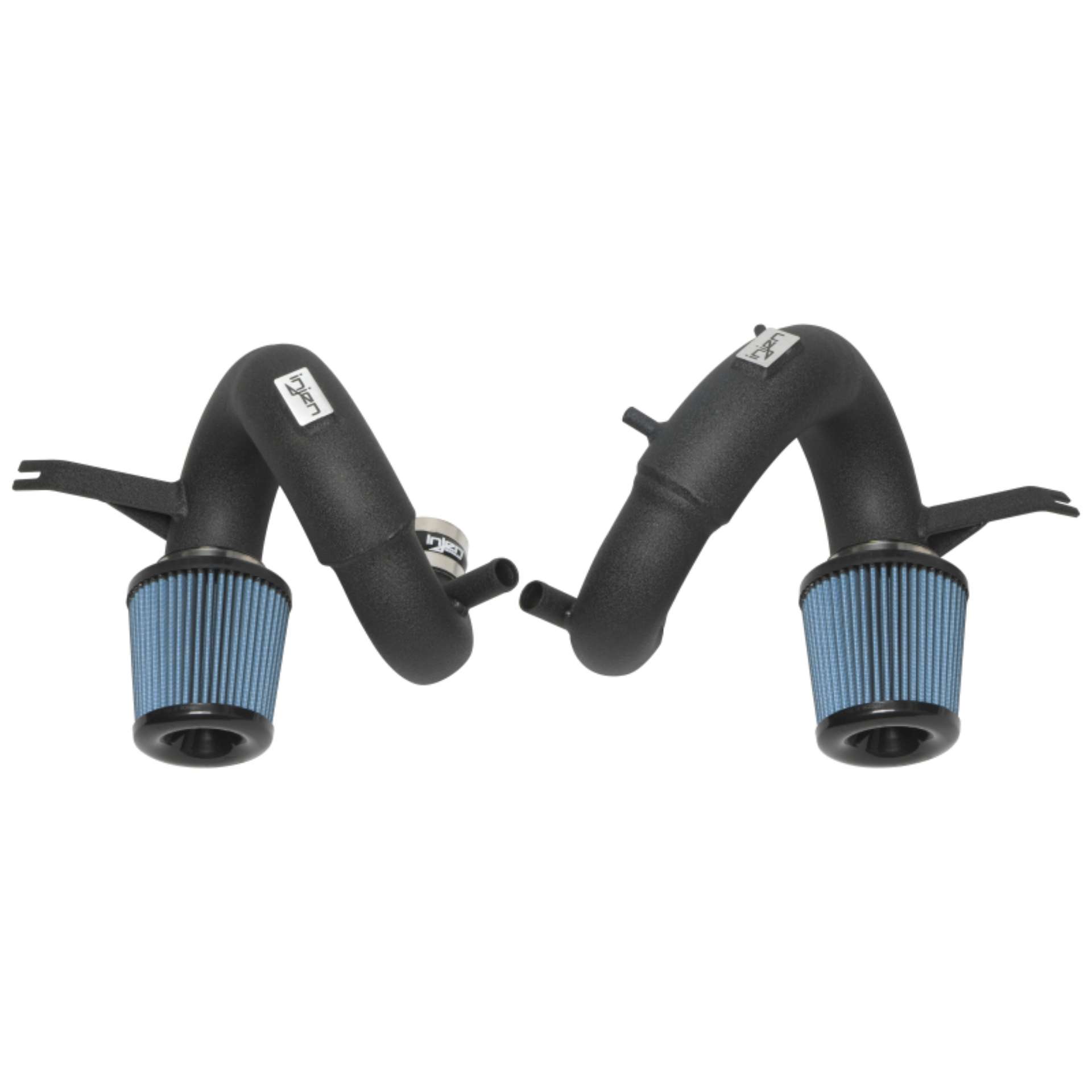 Picture of Injen 19-21 Genesis G70 V6-3-3L Twin Turbo SP Short Ram Air Intake System - Wrinkle Black