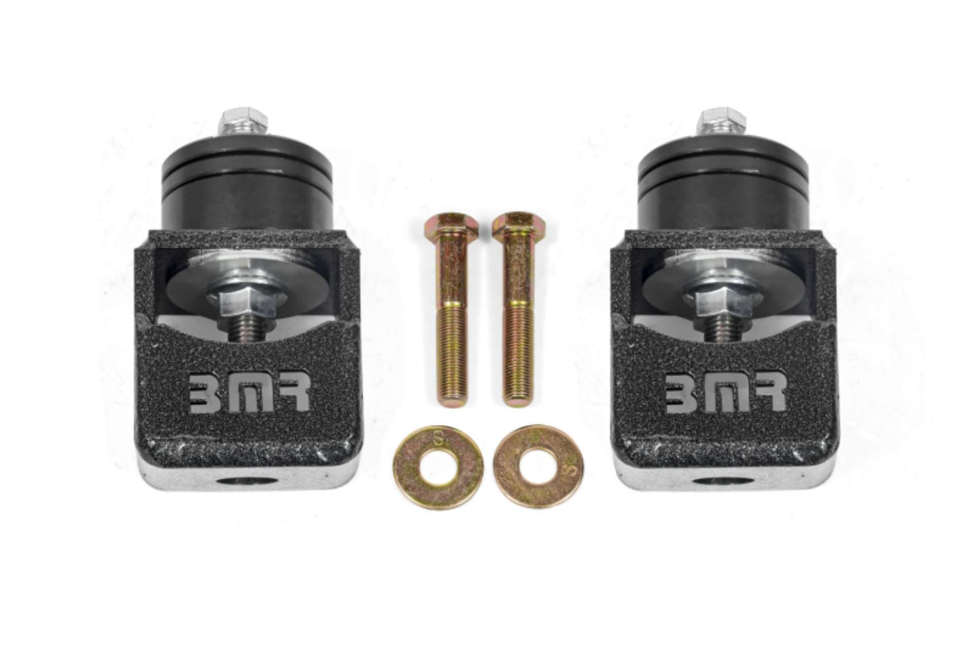 Picture of BMR Chevy SS and Pontiac G8 Motor Mount Kit Solid Bushings Black Hammertone