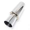 Picture of BLOX Racing 76-2mm N1 Straight Tip Muffler Universal