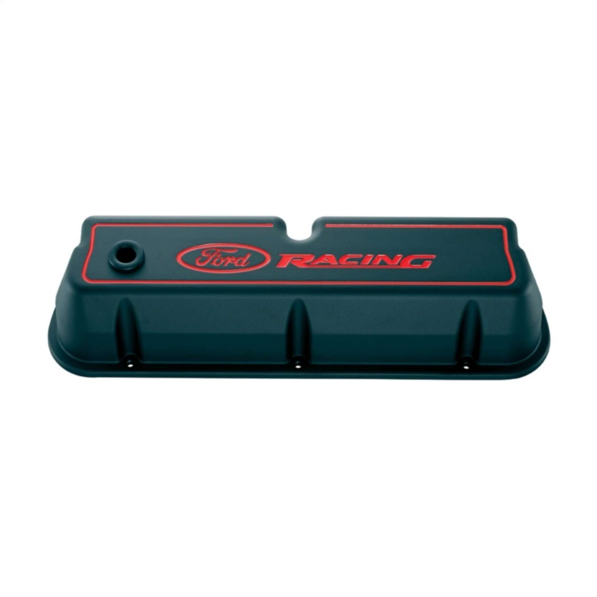 Picture of Ford Racing Logo Die-Cast Black Valve Covers