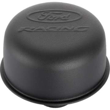 Picture of Ford Racing Black Crinkle Finish Breather Cap w- Ford Racing Logo - Twist Type