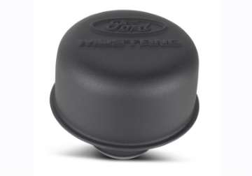 Picture of Ford Racing Black Crinkle Finish Breather Cap w- Ford Mustang Logo