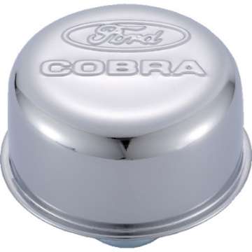 Picture of Ford Racing Chrome Breather Cap w- Ford Cobra Logo