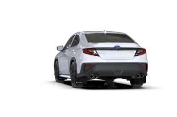 Picture of Rally Armor 22-24 Subaru WRX Black UR Mud Flap w-White Logo