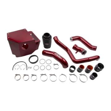 Picture of Wehrli 20-24 Chevrolet 6-6L LP5 Duramax High Flow Intake Bundle Kit - Bengal Red