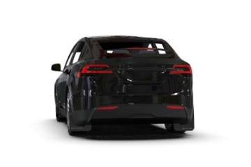 Picture of Rally Armor 22-24 Tesla Model X Black UR Mud Flap w-Dark Grey Logo