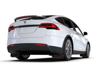 Picture of Rally Armor 22-24 Tesla Model X Black UR Mud Flap w-Red Logo