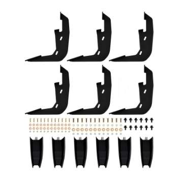 Picture of Westin 19-22 Chevrolet-GMC Silverado-Sierra R5 XD Nerf Step Bars - Black